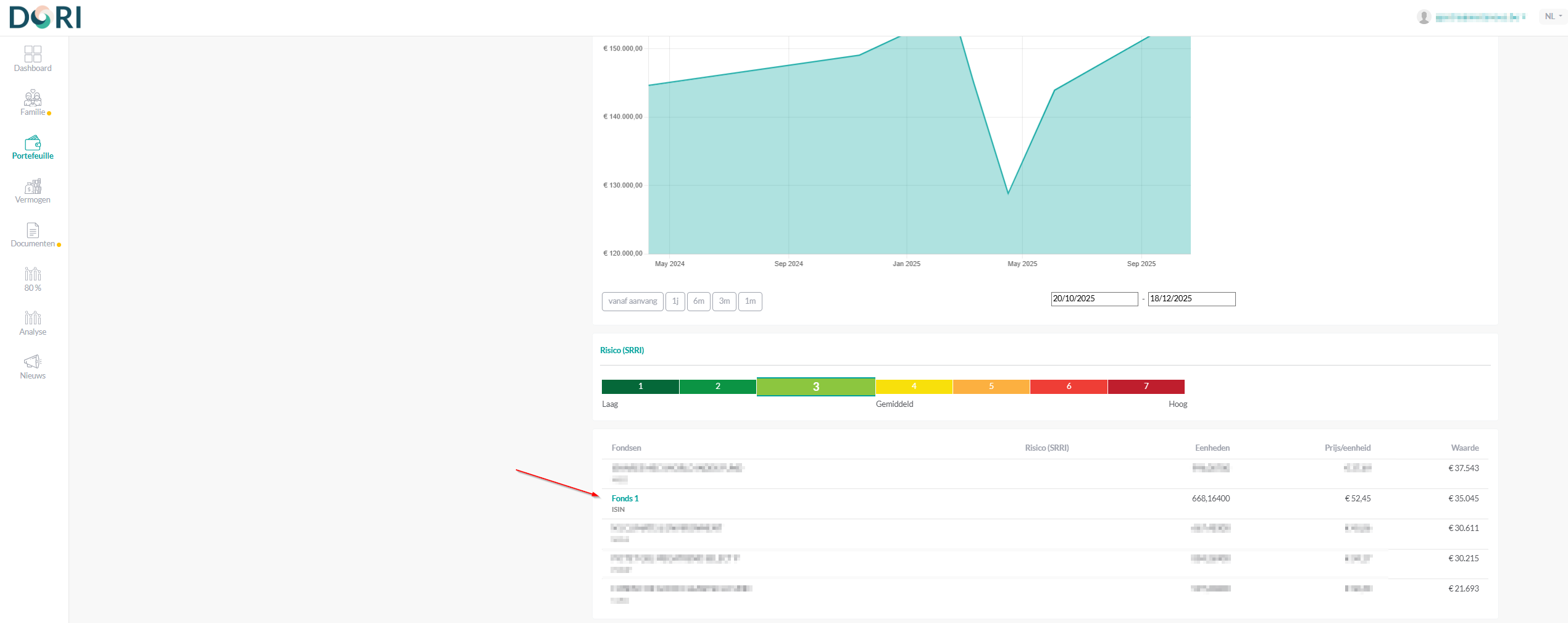 Externe link klantenportaal